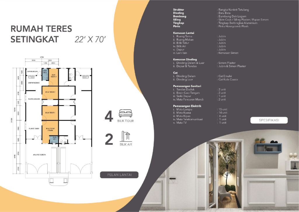 Pasir Mutiara brochure design by Miint Design